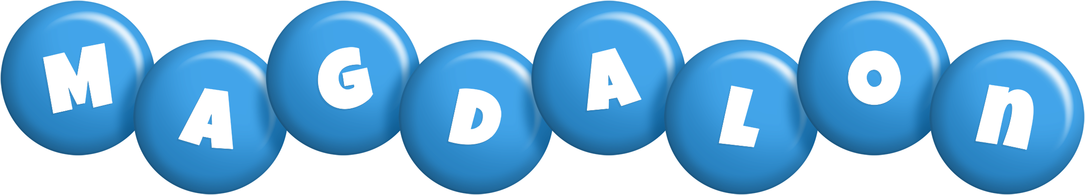 Magdalon candy-blue logo