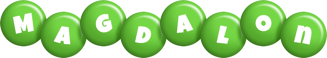 Magdalon candy-green logo