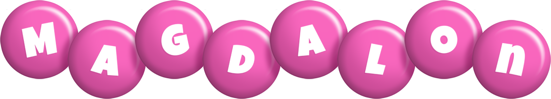 Magdalon candy-pink logo
