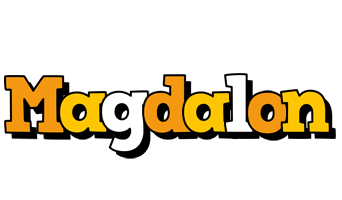 Magdalon cartoon logo