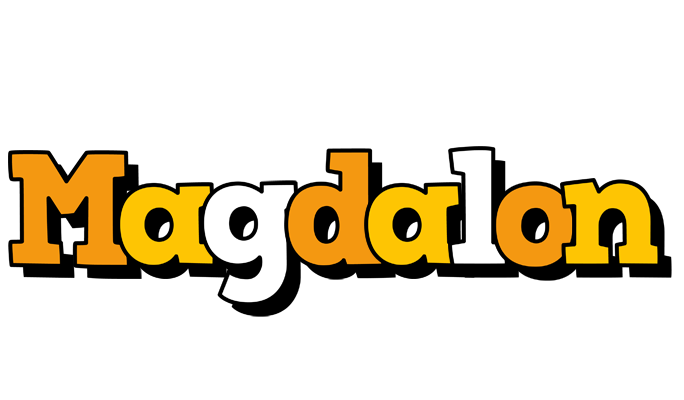 Magdalon cartoon logo