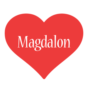 Magdalon love logo