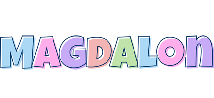 Magdalon pastel logo