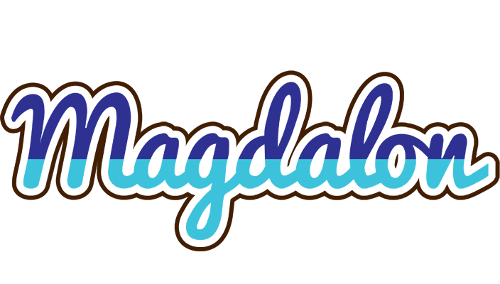 Magdalon raining logo