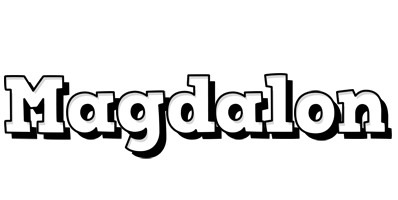 Magdalon snowing logo