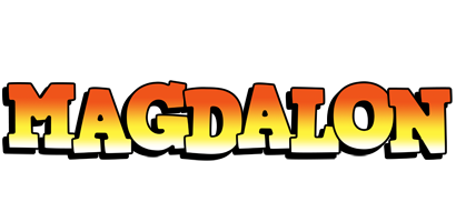 Magdalon sunset logo