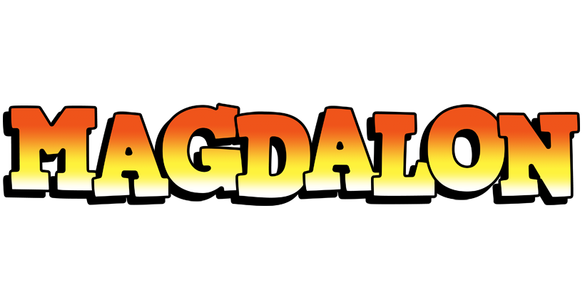 Magdalon sunset logo