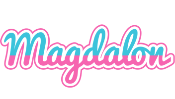 Magdalon woman logo