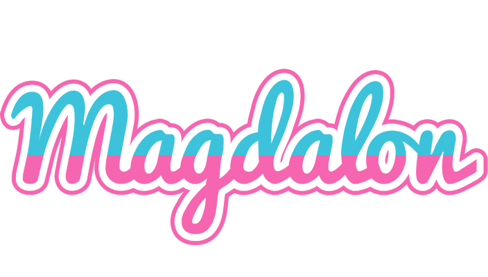 Magdalon woman logo