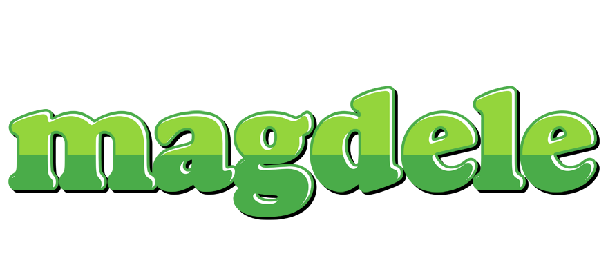 Magdele apple logo
