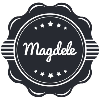 Magdele badge logo