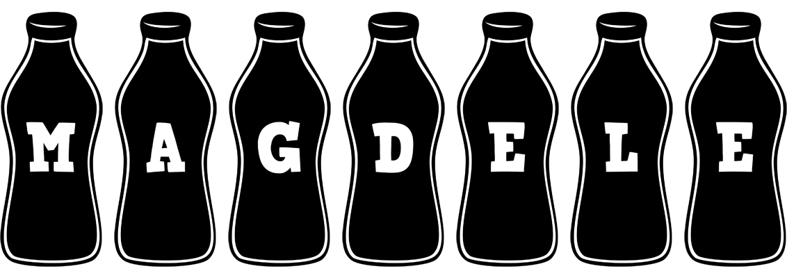 Magdele bottle logo