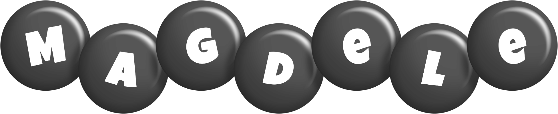 Magdele candy-black logo