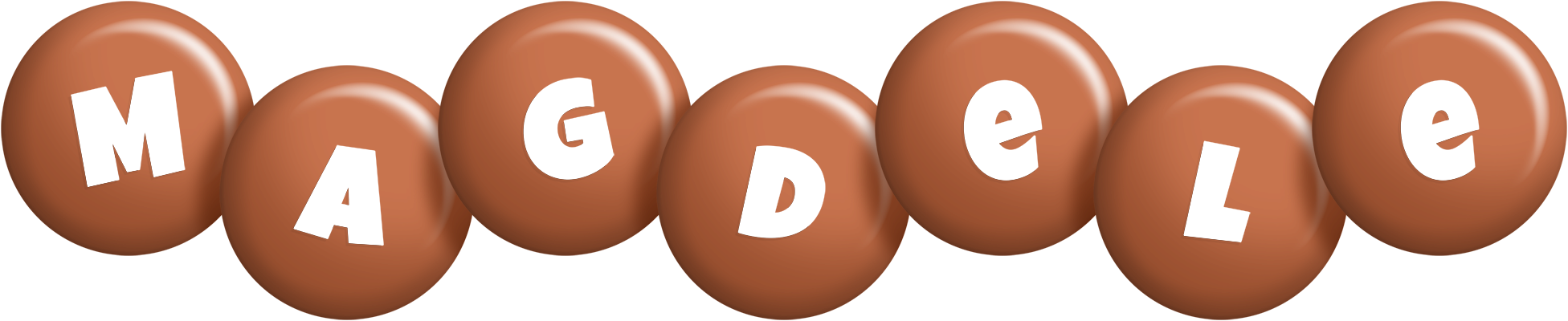 Magdele candy-brown logo