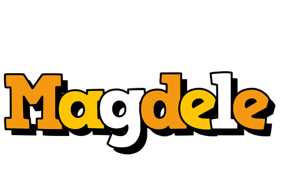 Magdele cartoon logo