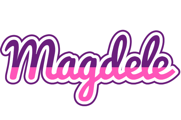 Magdele cheerful logo