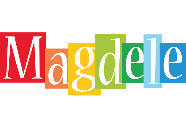 Magdele colors logo