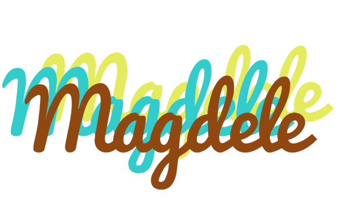Magdele cupcake logo