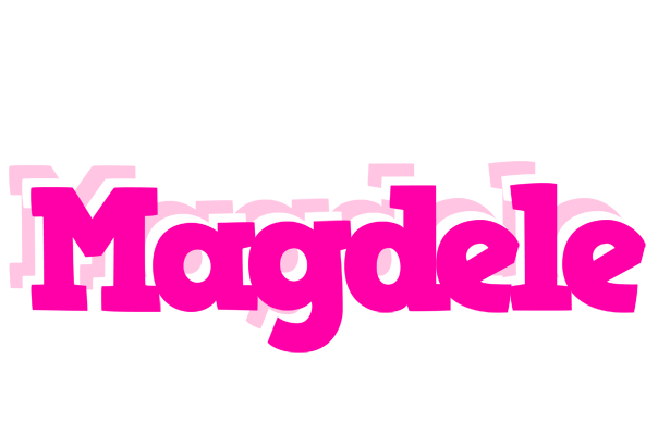 Magdele dancing logo