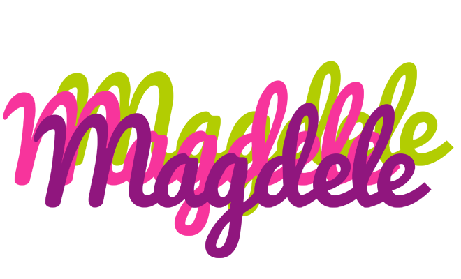 Magdele flowers logo