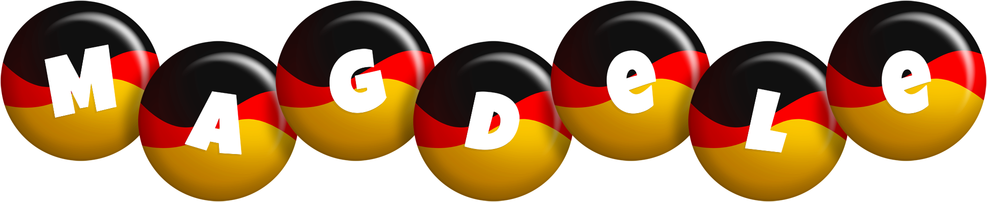 Magdele german logo