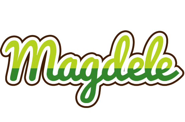 Magdele golfing logo