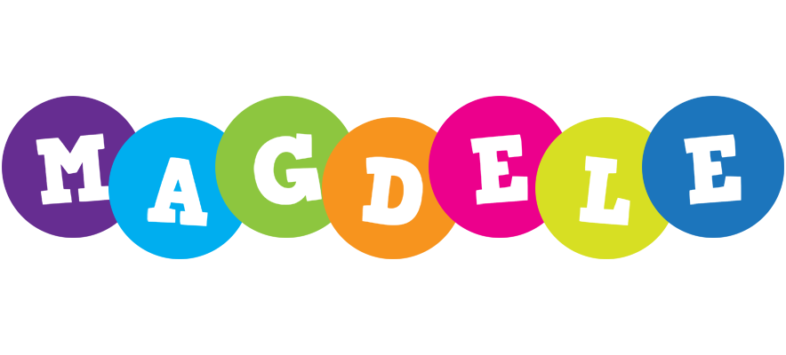 Magdele happy logo