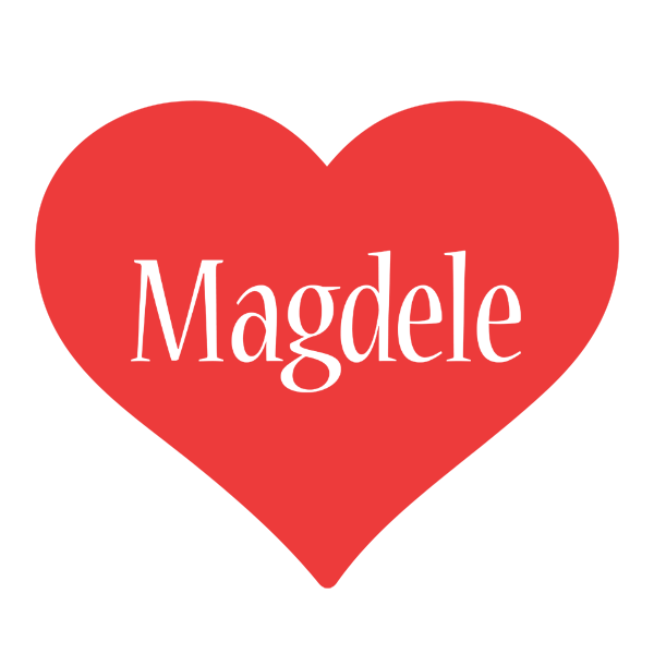 Magdele love logo