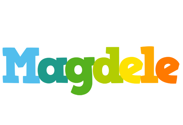 Magdele rainbows logo