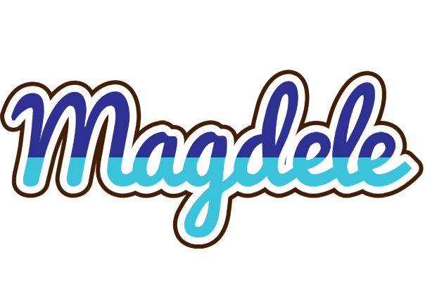 Magdele raining logo