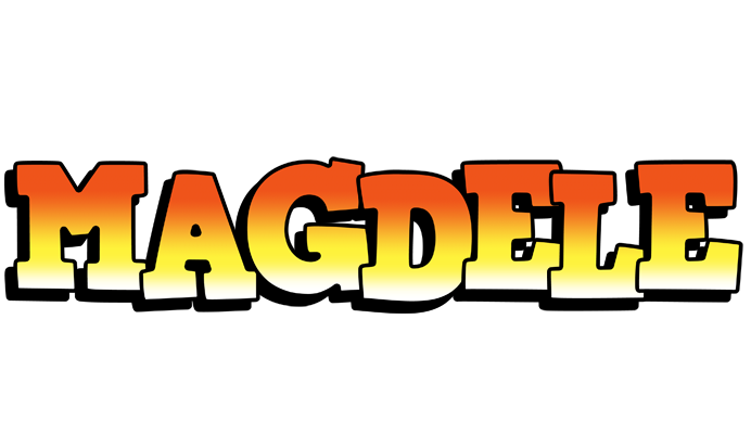 Magdele sunset logo