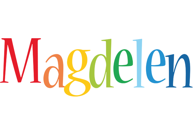 Magdelen birthday logo