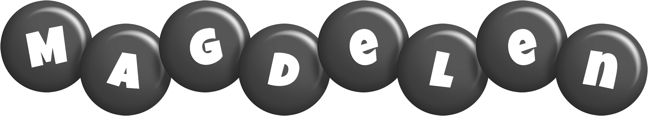 Magdelen candy-black logo