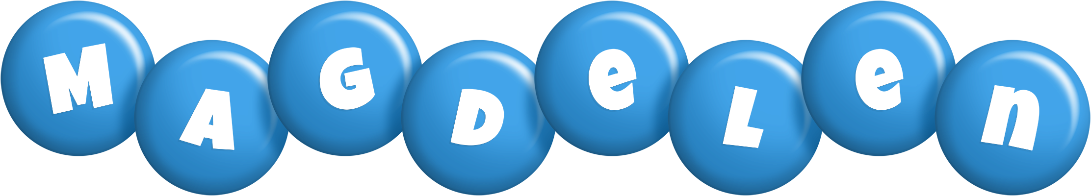 Magdelen candy-blue logo