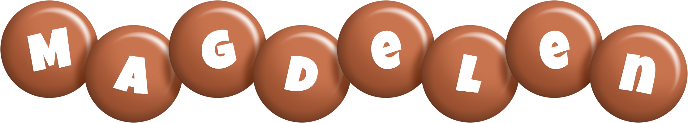 Magdelen candy-brown logo