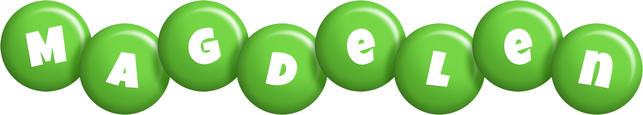 Magdelen candy-green logo