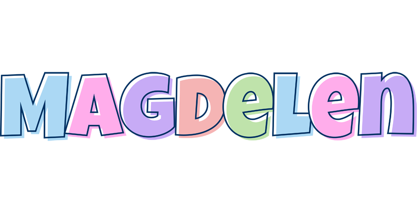 Magdelen pastel logo