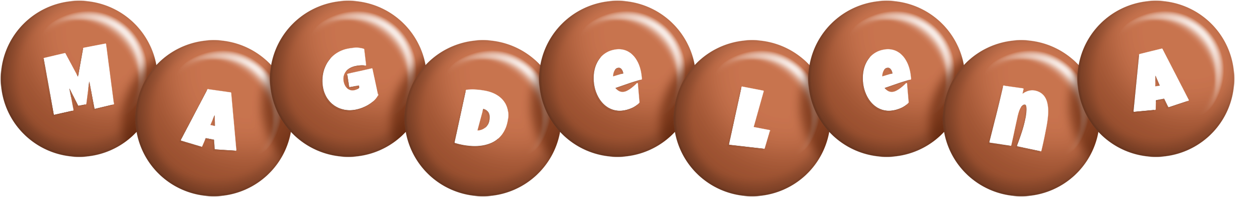 Magdelena candy-brown logo