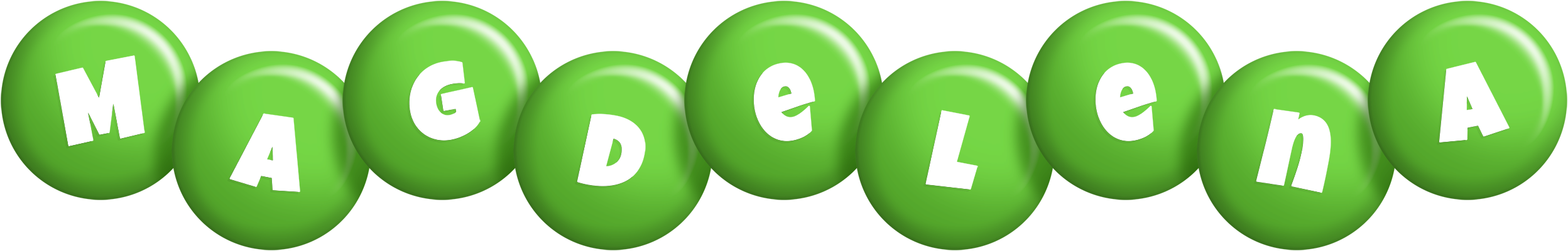 Magdelena candy-green logo