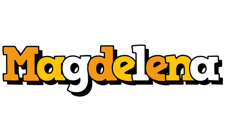 Magdelena cartoon logo