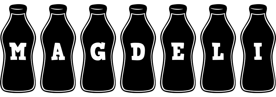 Magdeli bottle logo