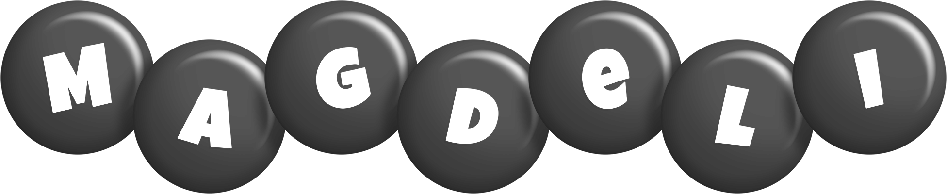 Magdeli candy-black logo