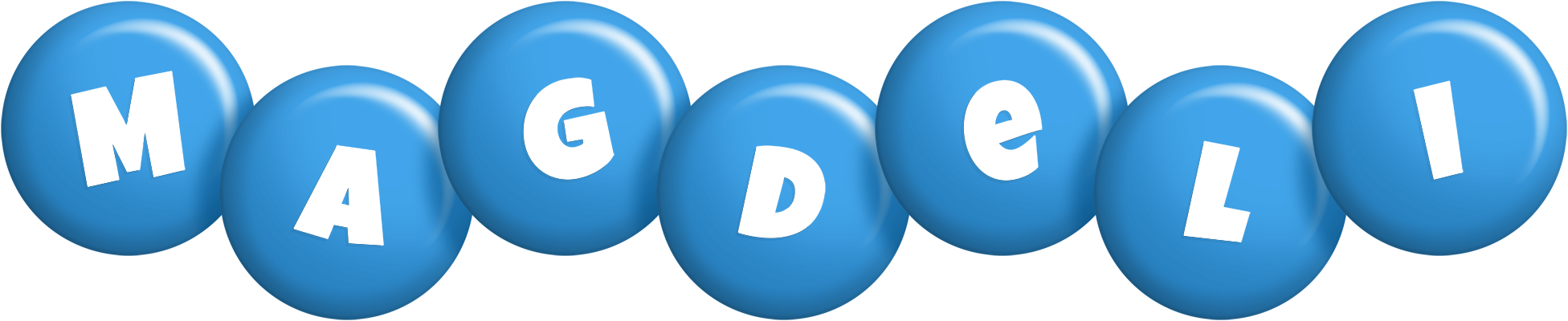 Magdeli candy-blue logo