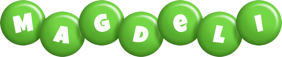 Magdeli candy-green logo