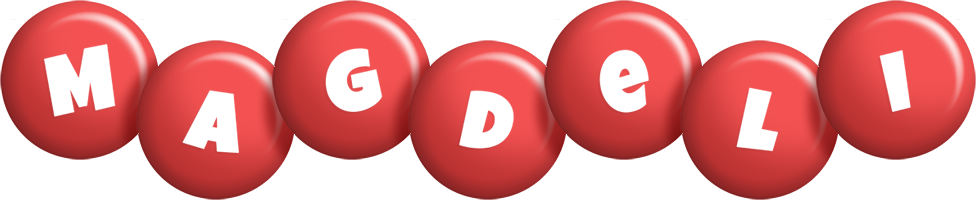 Magdeli candy-red logo