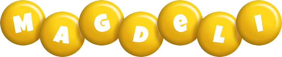 Magdeli candy-yellow logo