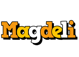 Magdeli cartoon logo