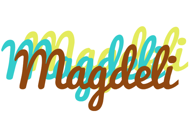 Magdeli cupcake logo