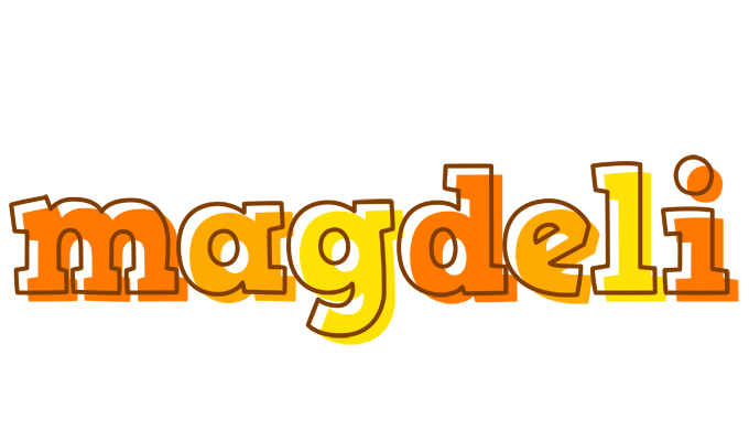 Magdeli desert logo