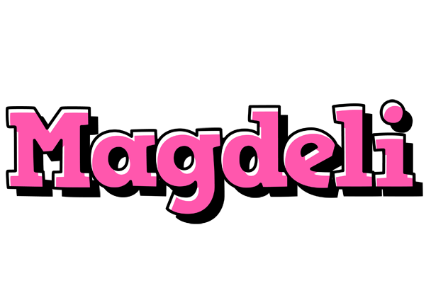 Magdeli girlish logo